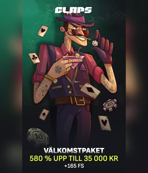 SÄ registrerar du dig pÄ Claps Casino